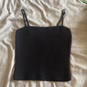 Aritzia square neck babaton top